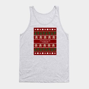 O Crisis Tree Funny COVID Christmas Sweater Tank Top